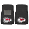 Fanmats - NFL - Kansas City Chiefs 2-pc Embroidered Car Mat Set 17''x25.5''