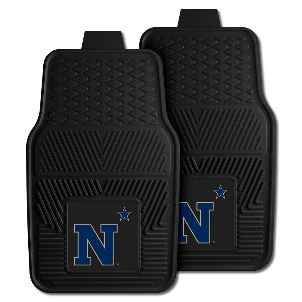 Fanmats - U.S. Naval Academy 2-pc Vinyl Car Mat Set 17''x27''