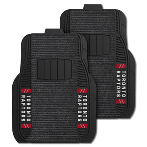 Fanmats - NBA - Toronto Raptors 2-pc Deluxe Car Mat Set 21''x27''