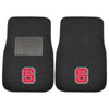 Fanmats - North Carolina State University 2-pc Embroidered Car Mat Set 17''x25.5''
