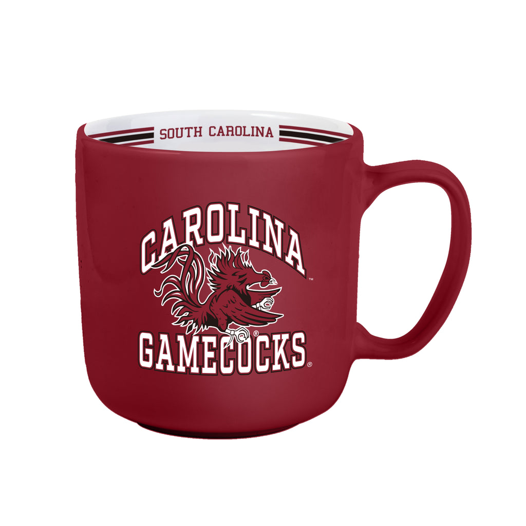 South Carolina Gamecocks Coffee Mug 15oz Stripe Design - Logo Brands