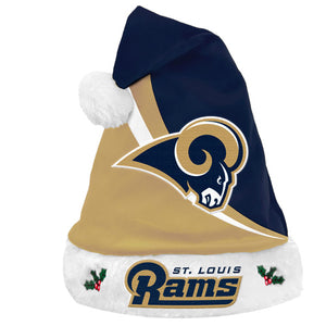 St. Louis Rams 2013 Swoop Logo Santa Hat -