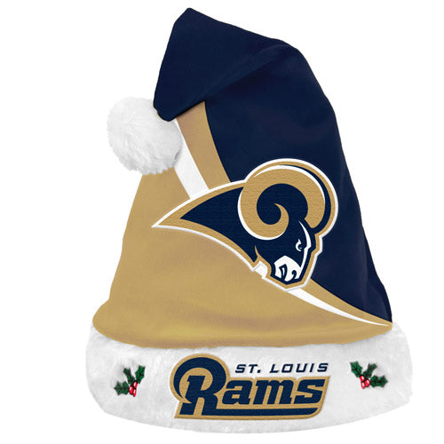 St. Louis Rams 2013 Swoop Logo Santa Hat -