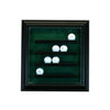 20 Golf Ball Cabinet Style Display Case with Cherry Moulding