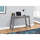 Computer Desk, Home Office, Laptop, Storage Drawers, Work, Grey Laminate - Monarch