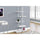 Bookshelf, Bookcase, Etagere, 5 Tier, 60H, Office, Bedroom, White Laminate - Monarch