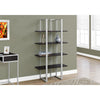 Bookshelf, Bookcase, Etagere, 4 Tier, 60H, Office, Bedroom, Brown Laminate - Monarch