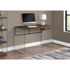 Computer Desk, Home Office, Laptop, Storage Drawers, 48L, Work, Brown Laminate - Monarch