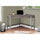 Computer Desk, Home Office, Corner, Storage Drawers, 42L, Work, Laptop - Monarch