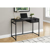 Computer Desk, Home Office, Laptop, Storage Drawer, 42L - Monarch