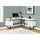 Computer Desk, Home Office, Corner, Left, Right Set-up, Storage Drawers, 70L - Monarch