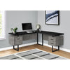 Computer Desk, Home Office, Corner, Left, Right Set-up, Storage Drawers, 70L, L - Monarch