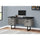Computer Desk, Home Office, Laptop, Left, Right Set-up, Storage Drawers, 60L - Monarch
