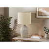 Lighting, Table Lamp, 18''H, Beige Ceramic, Beige Shade, Contemporary - Monarch