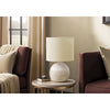 Lighting, 15''H, Table Lamp, Ivory Resin, Beige Shade - Monarch