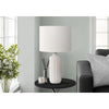 23''H, Table Lamp, Cream Ceramic, Ivory / Cream Shade, Contemporary, Modern - Monarch