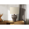 Lighting, 22''H, Table Lamp, Brown Ceramic, Beige Shade, Transitional - Monarch