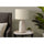Lighting, 27''H, Table Lamp, Beige Ceramic, Beige Shade, Contemporary, Modern - Monarch