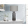 Lighting, 28''H, Table Lamp, Grey Glass, Grey Shade, Contemporary, Modern - Monarch