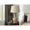 Lighting, 28''H, Table Lamp, Beige Resin, Beige Shade, Transitional - Monarch