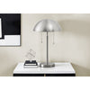 Lighting, 20''H, Table Lamp, Silver Metal, Contemporary, Modern - Monarch