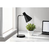 Lighting, 17''H, Table Lamp, Black Metal, Silver Metal, Contemporary - Monarch