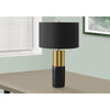 Lighting, 25''H, Table Lamp, Black Concrete, Black Shade, Contemporary - Monarch