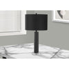Lighting, 28''H, Table Lamp, Black Metal, Black Shade, Contemporary, Modern - Monarch