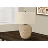 Lighting, 25''H, Table Lamp, Rattan, Beige Shade, Transitional - Monarch