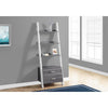 Bookshelf, Bookcase, Etagere, Ladder, 4 Tier, 69H, Office, Bedroom - Monarch