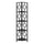Bookshelf, Bookcase, Etagere, Corner, 4 Tier, 62H, Office, Bedroom - Monarch