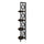 Bookshelf, Bookcase, Etagere, Corner, 4 Tier, 62H, Office, Bedroom - Monarch
