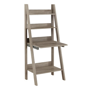 Computer Desk, Home Office, Laptop, Leaning, Storage Drawers, 61H, Work - Monarch