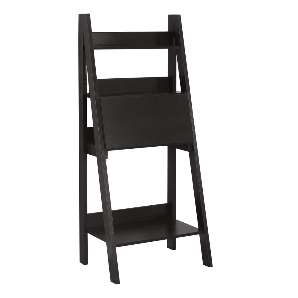 Computer Desk, Home Office, Laptop, Leaning, Storage Drawers, 61H, Work - Monarch