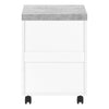 File Cabinet, Rolling Mobile, Storage Drawers, Printer Stand, Office, Work - Monarch