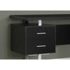 Computer Desk, Home Office, Laptop, Left, Right Set-up, Storage Drawers, 60L - Monarch