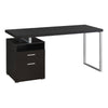 Computer Desk, Home Office, Laptop, Left, Right Set-up, Storage Drawers, 60 - Monarch