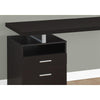 Computer Desk, Home Office, Laptop, Left, Right Set-up, Storage Drawers, 60 - Monarch