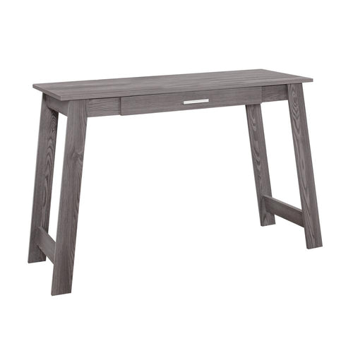 Computer Desk, Home Office, Laptop, Storage Drawers, Work, Grey Laminate - Monarch