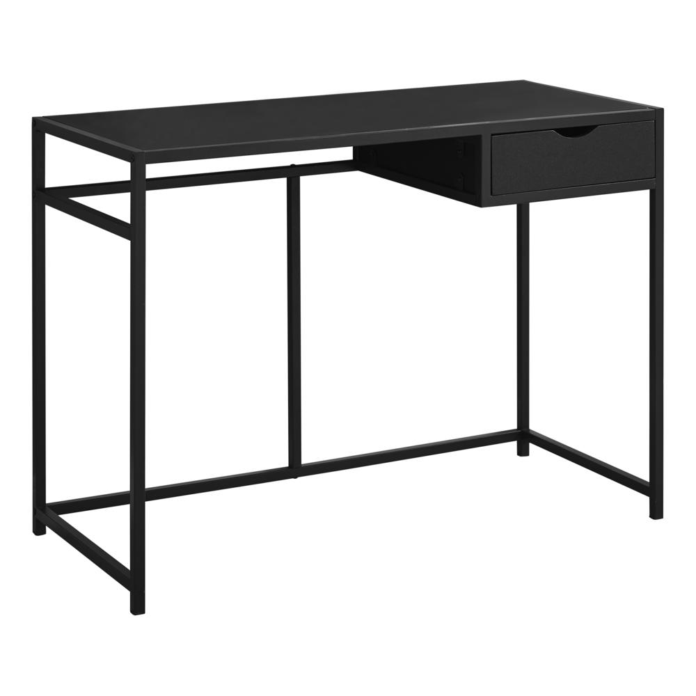 Computer Desk, Home Office, Laptop, Storage Drawer, 42L, Work - Monarch