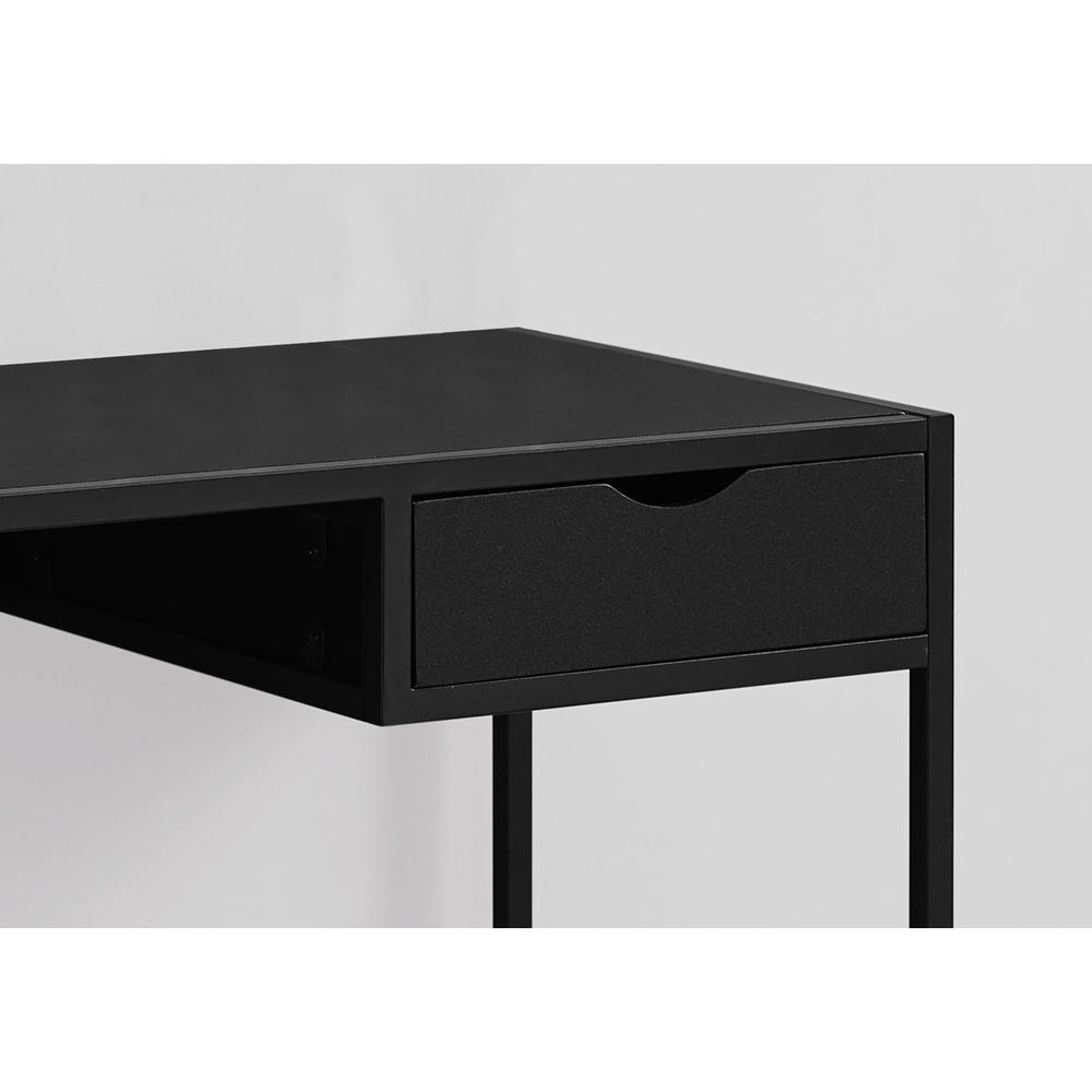 Computer Desk, Home Office, Laptop, Storage Drawer, 42L, Work - Monarch