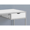 Computer Desk, Home Office, Laptop, Storage Drawer, 42L, Work - Monarch
