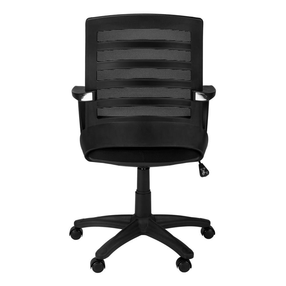 Office Chair, Adjustable Height, Swivel, Ergonomic, Armrests, Computer Desk - Monarch