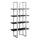 Bookshelf, Bookcase, Etagere, 4 Tier, 60H, Office, Bedroom, Brown Laminate - Monarch
