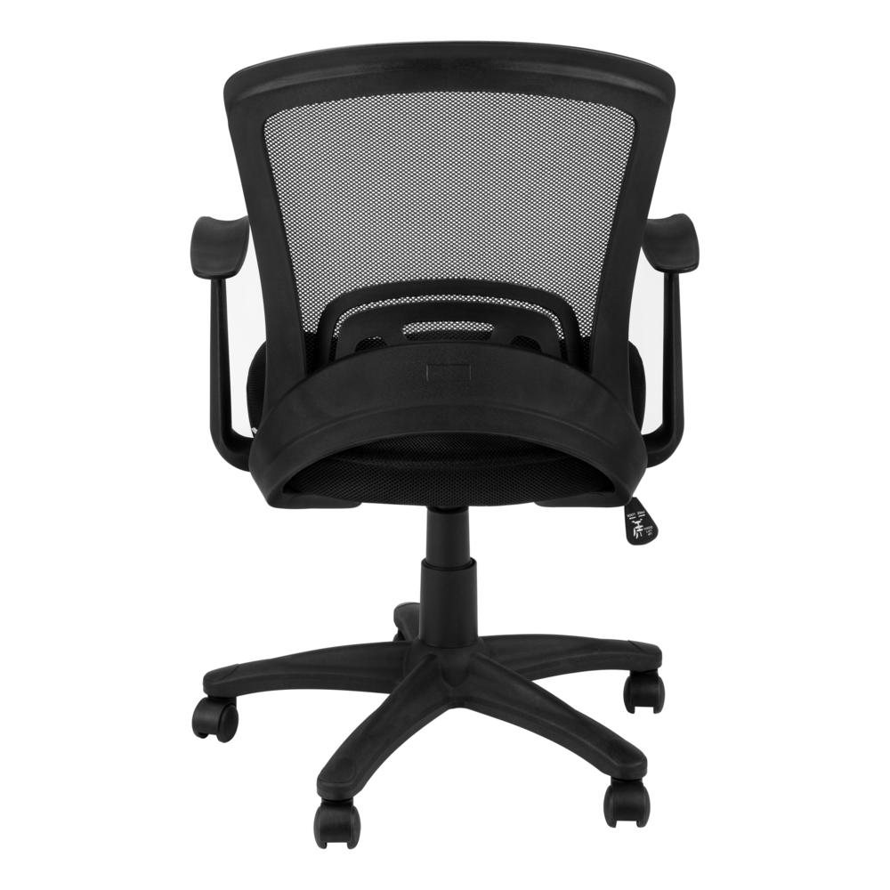 Office Chair, Adjustable Height, Swivel, Ergonomic, Armrests, Computer Desk - Monarch