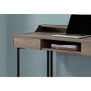 Computer Desk, Home Office, Laptop, Storage Drawers, 48L, Work, Brown Laminate - Monarch