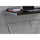 Computer Desk, Home Office, Laptop, 48L, Work, Brown Laminate, Grey - Monarch