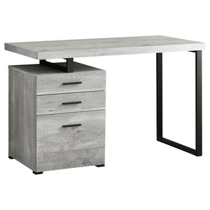 Computer Desk, Home Office, Laptop, Left, Right Set-up, Storage Drawers, 48L - Monarch