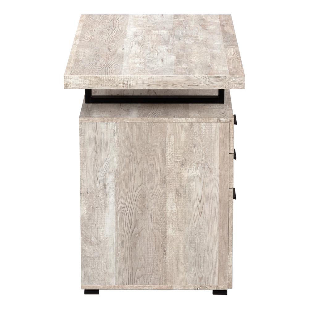 Computer Desk, Home Office, Laptop, Left, Right Set-up, Storage Drawers, 48L - Monarch