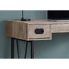 Computer Desk, Home Office, Laptop, Storage Drawers, 48L, Work, Beige Laminate - Monarch